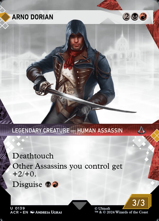 Arno Dorian card front