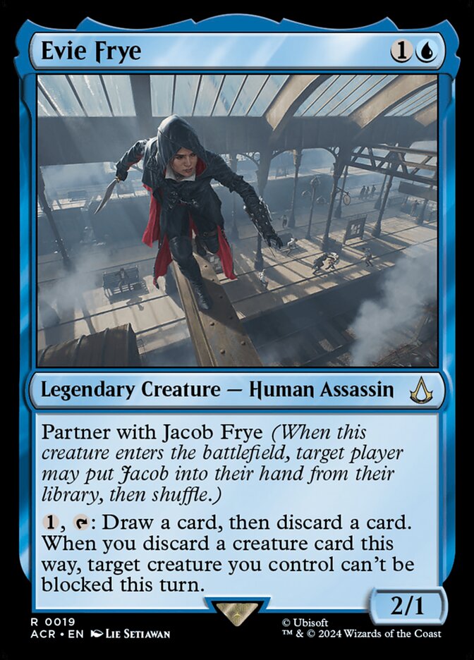 Evie Frye card front