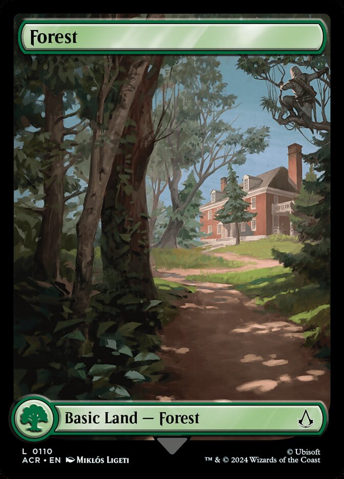 Forest card front