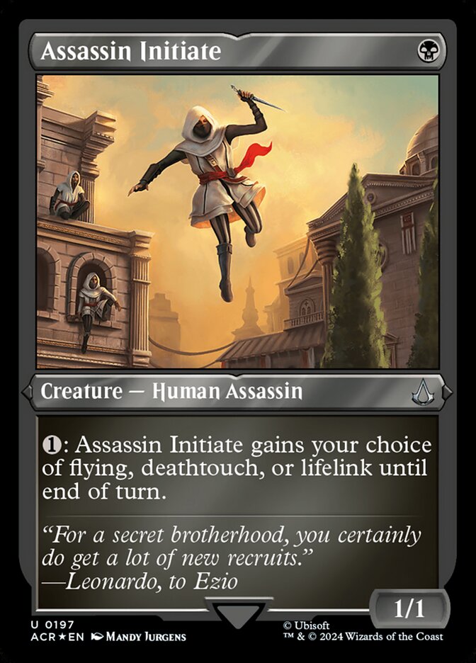 Assassin Initiate card front