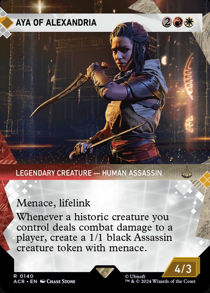 Aya of Alexandria card front
