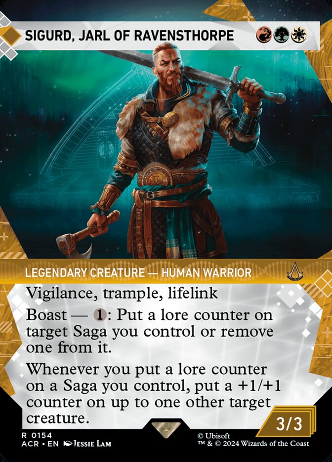 Sigurd, Jarl of Ravensthorpe card front