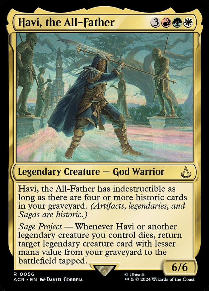 Havi, the All-Father card front