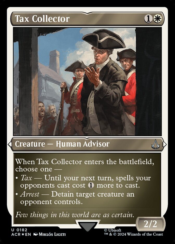 Tax Collector card front
