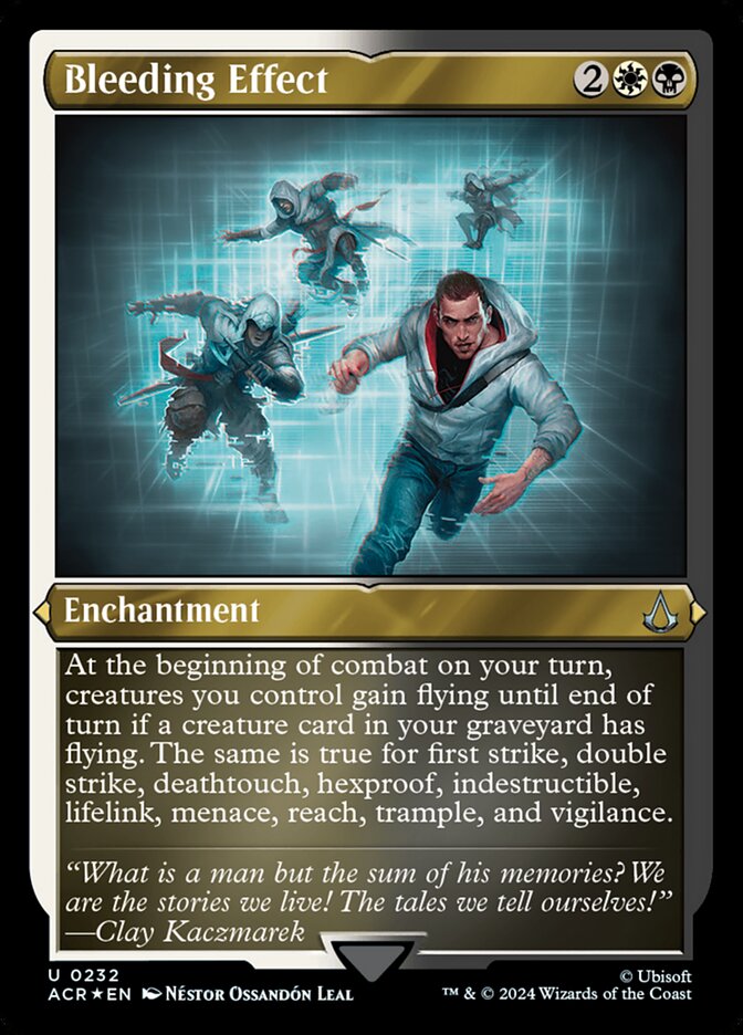 Bleeding Effect card front