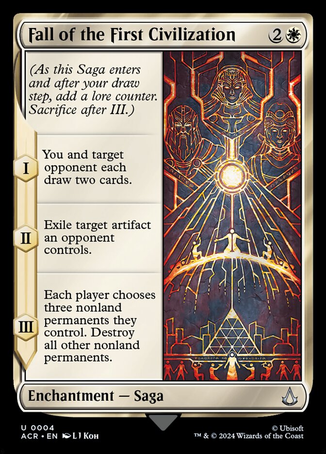 Fall of the First Civilization card front