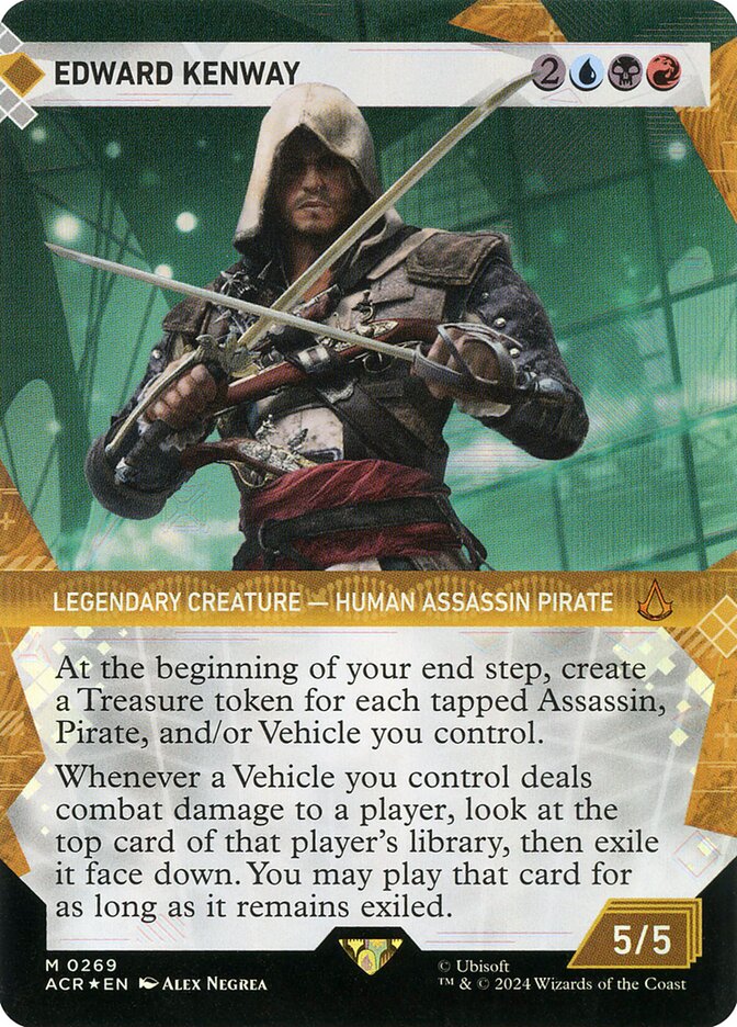 Edward Kenway card front