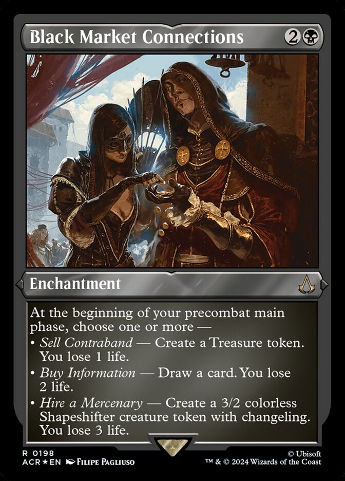 Black Market Connections card front