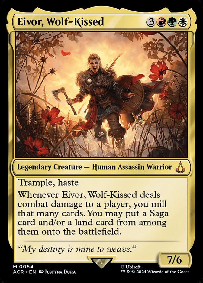 Eivor, Wolf-Kissed card front