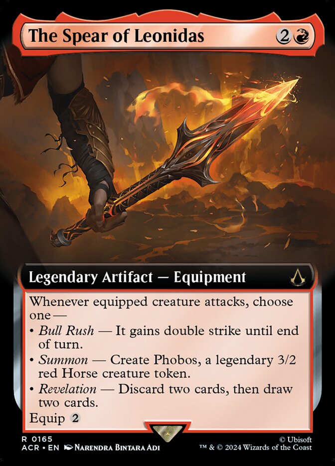 The Spear of Leonidas card front