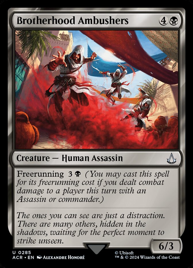 Brotherhood Ambushers card front