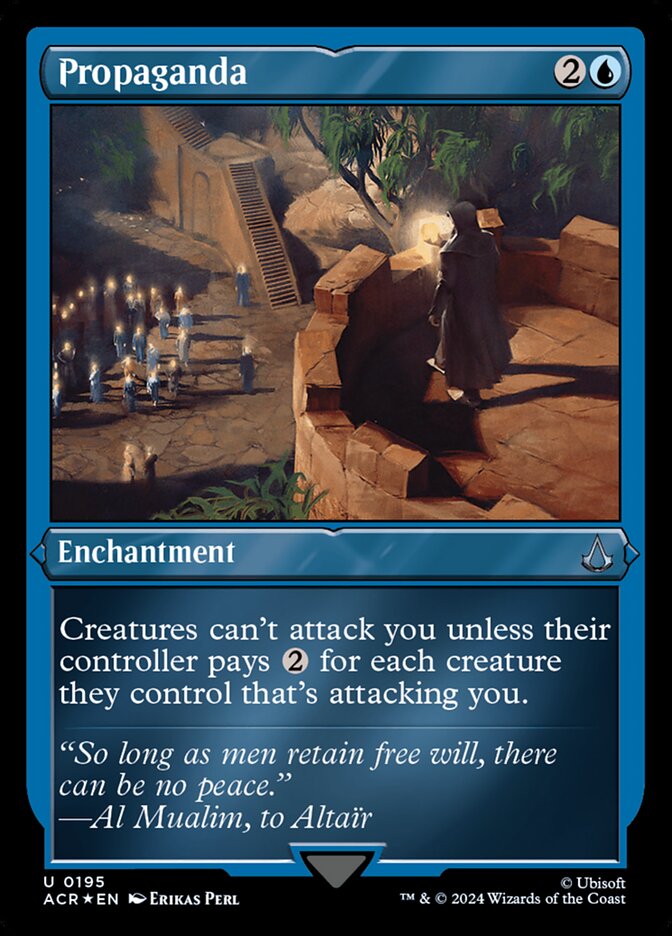 Propaganda card front