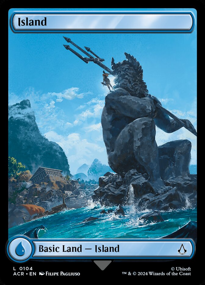 Island card front