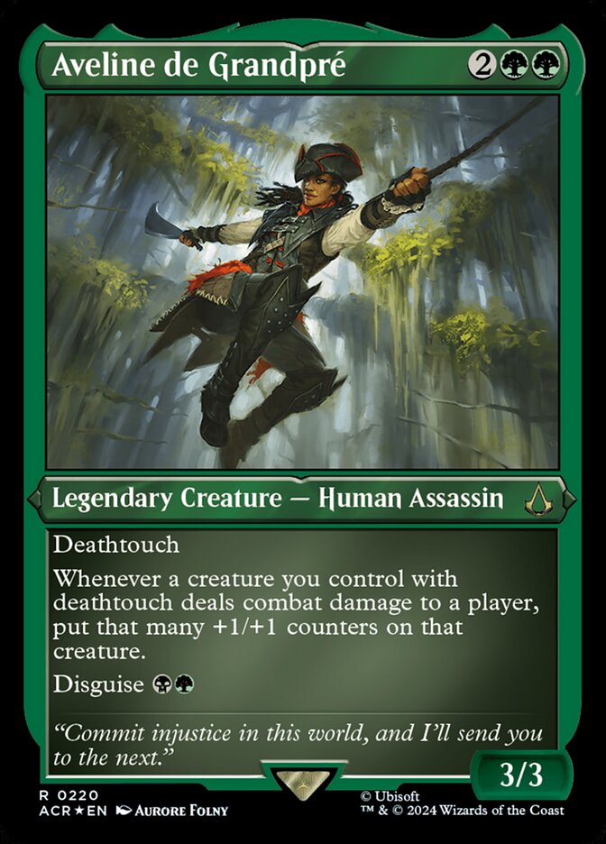 Aveline de Grandpré card front