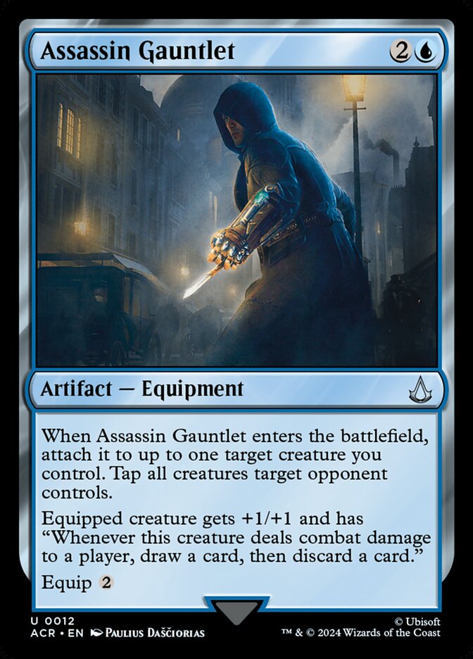 Assassin Gauntlet card front