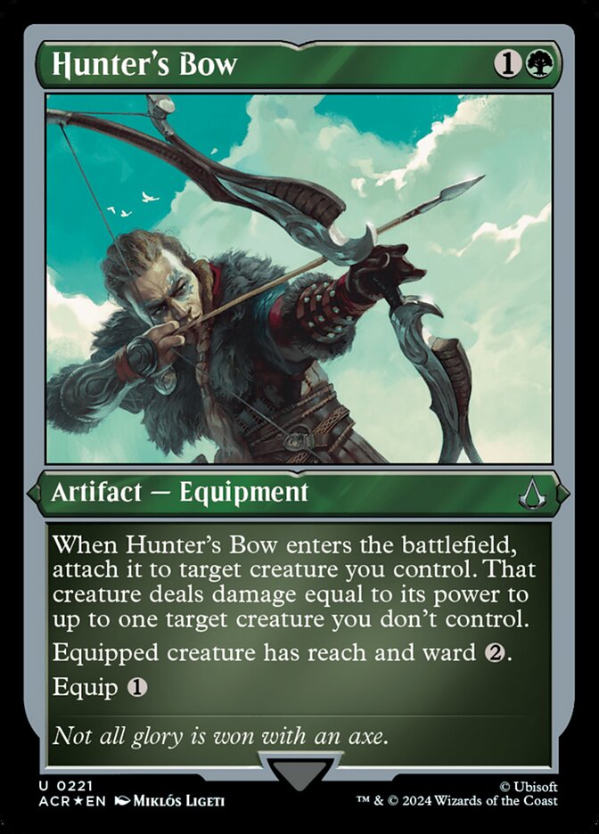 Hunter's Bow card front