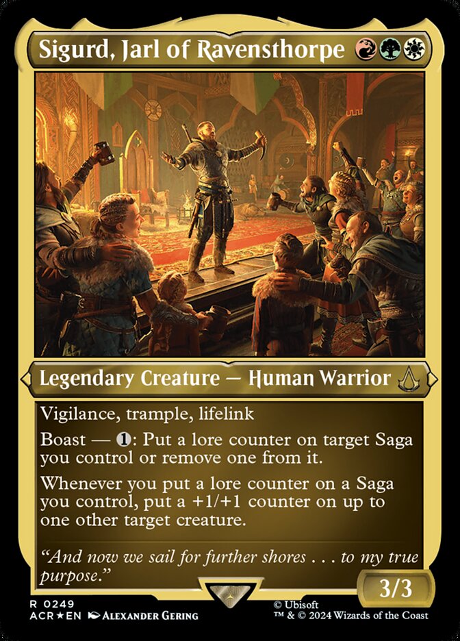 Sigurd, Jarl of Ravensthorpe card front