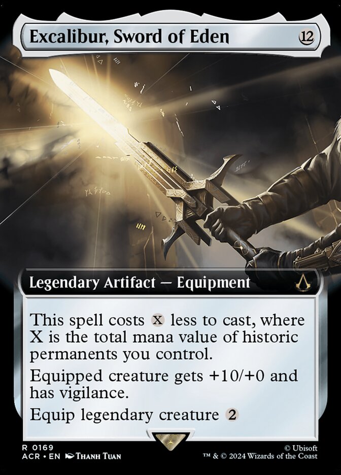 Excalibur, Sword of Eden card front