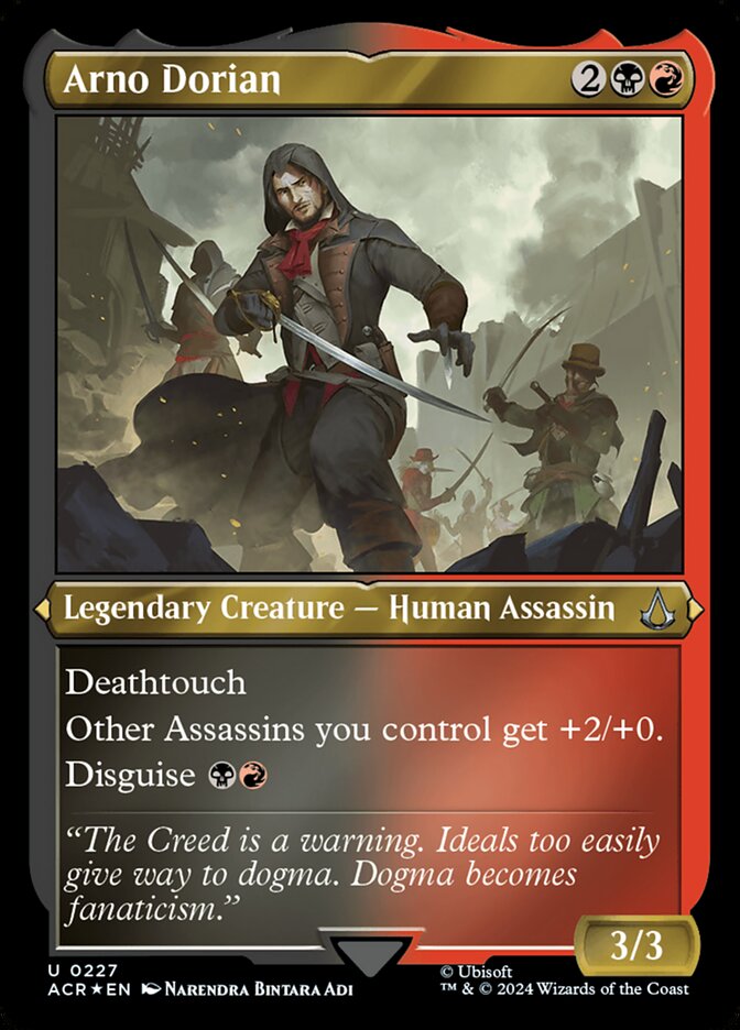 Arno Dorian card front