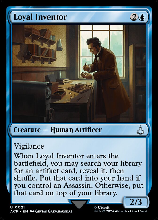 Loyal Inventor card front