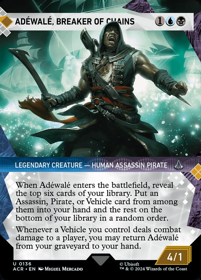 Adéwalé, Breaker of Chains card front