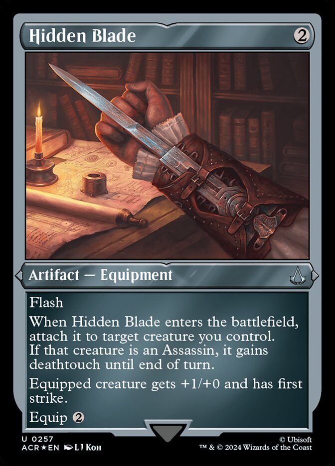 Hidden Blade card front