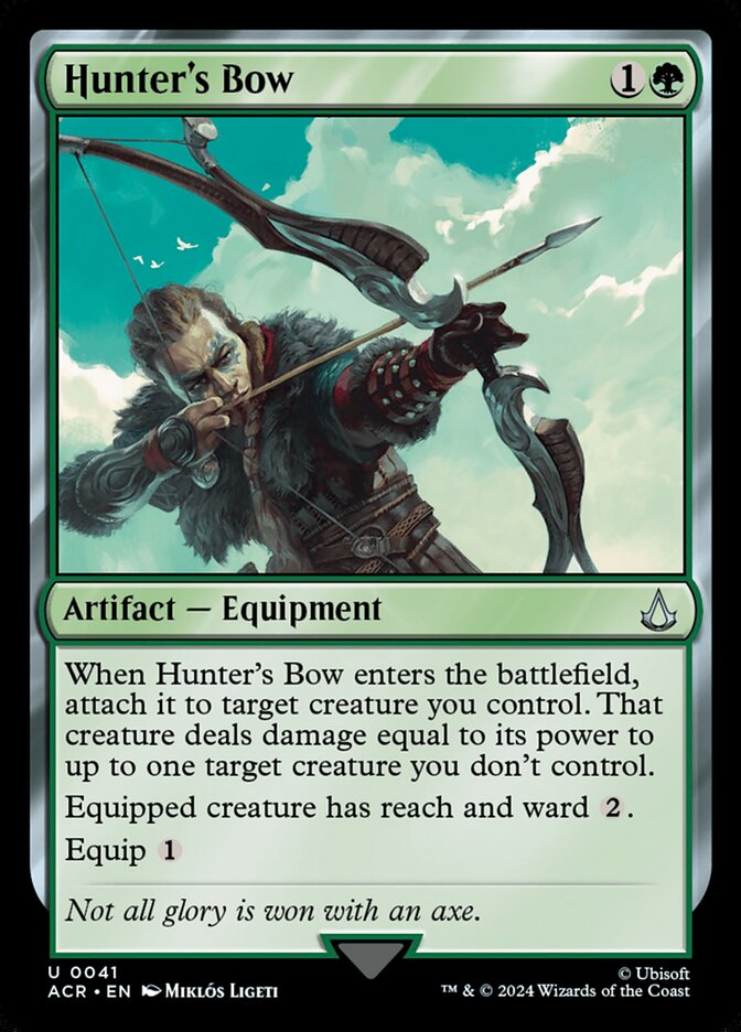 Hunter's Bow card front