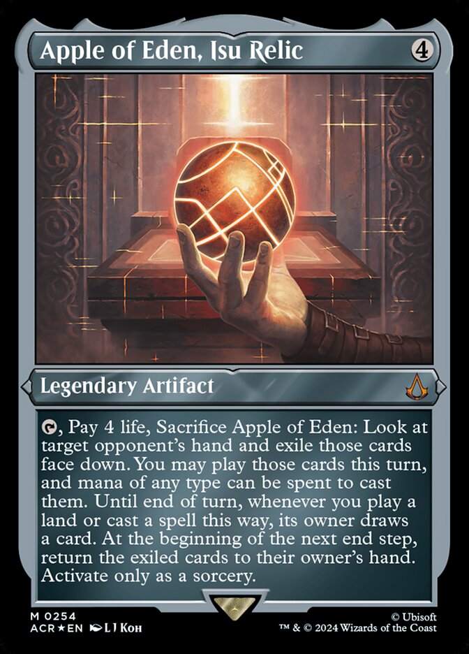 Apple of Eden, Isu Relic card front