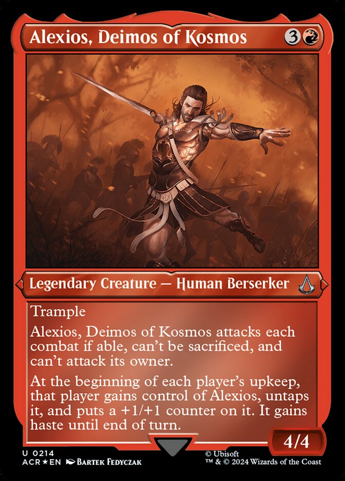 Alexios, Deimos of Kosmos card front
