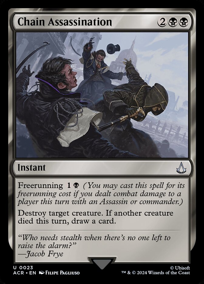 Chain Assassination card front