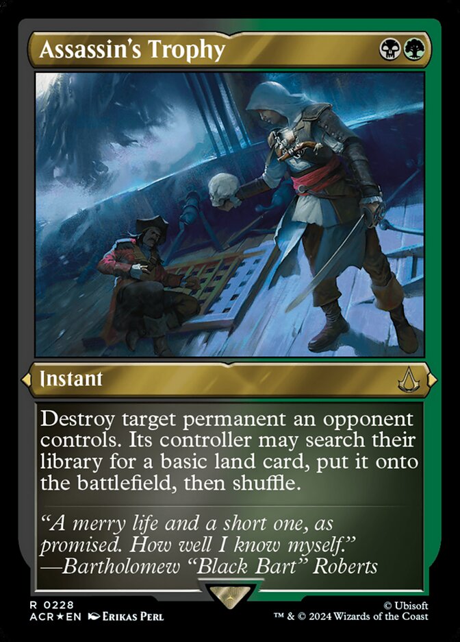 Assassin's Trophy card front
