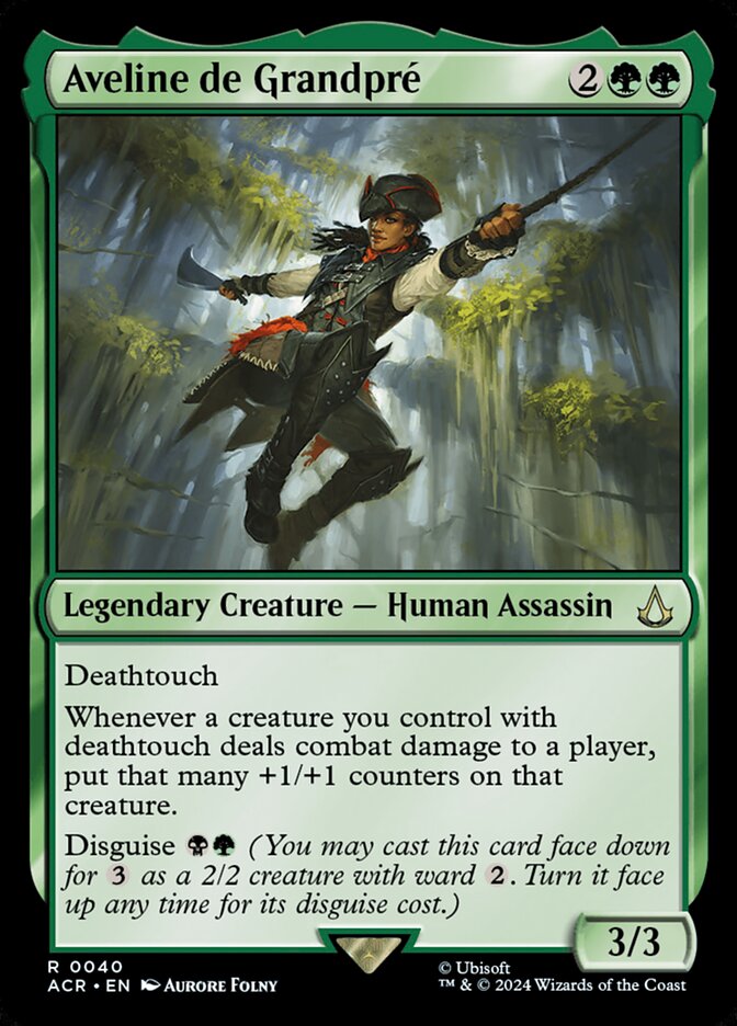 Aveline de Grandpré card front