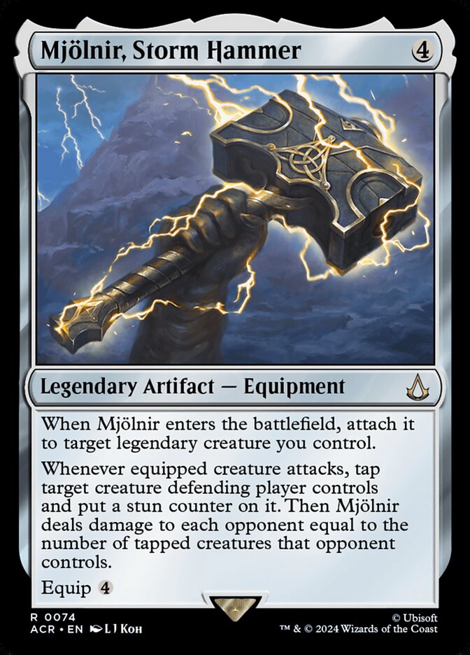Mjölnir, Storm Hammer card front