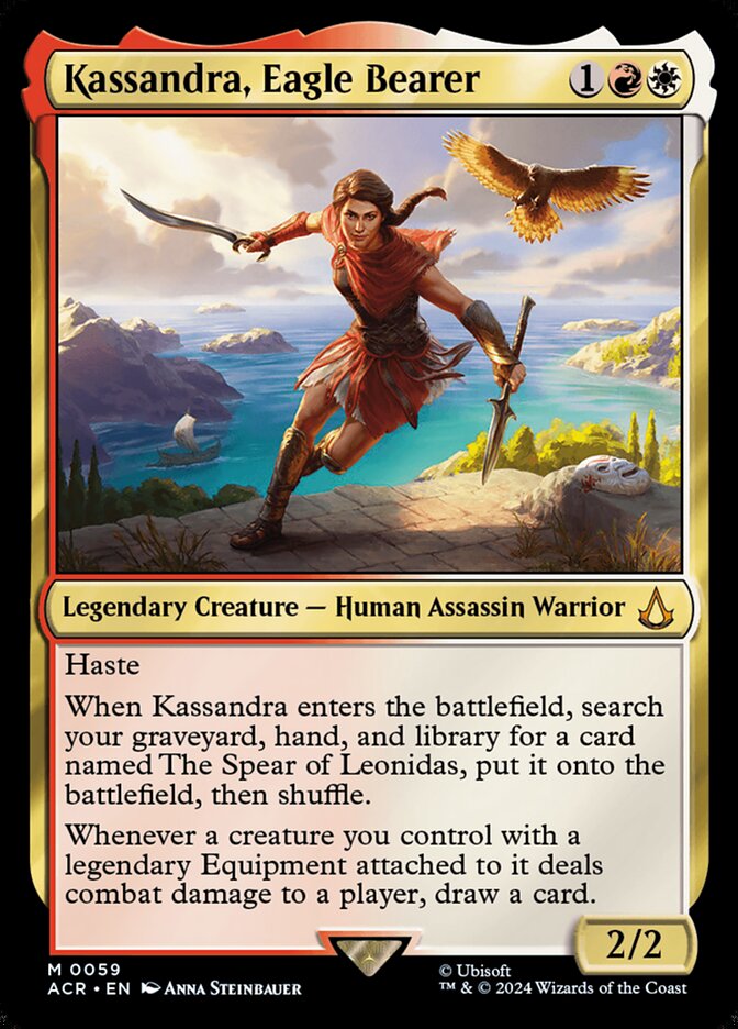 Kassandra, Eagle Bearer card front