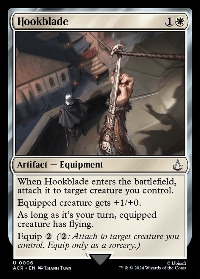 Hookblade card front