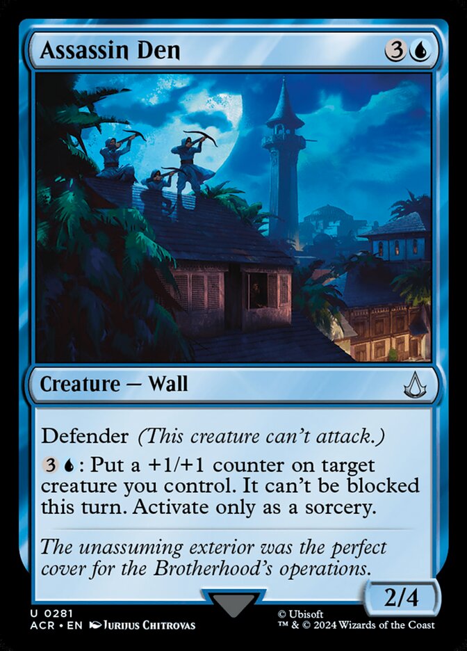 Assassin Den card front