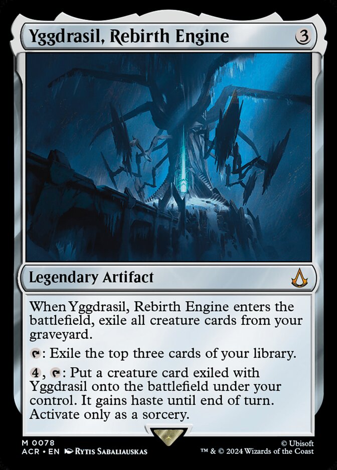 Yggdrasil, Rebirth Engine card front