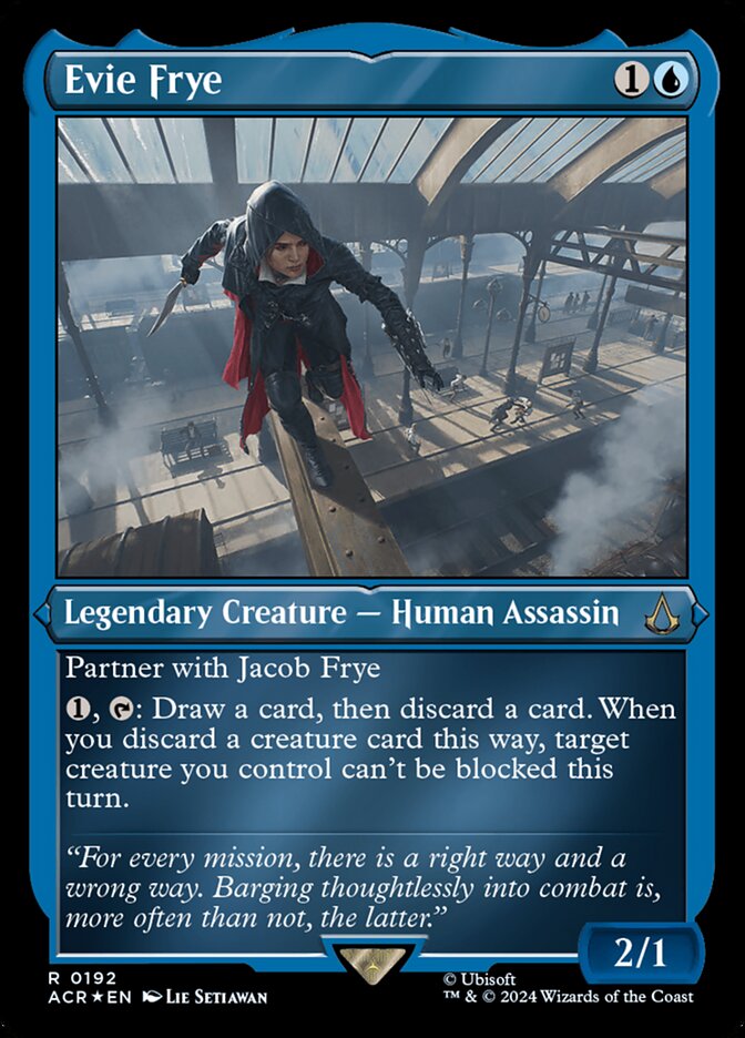 Evie Frye card front