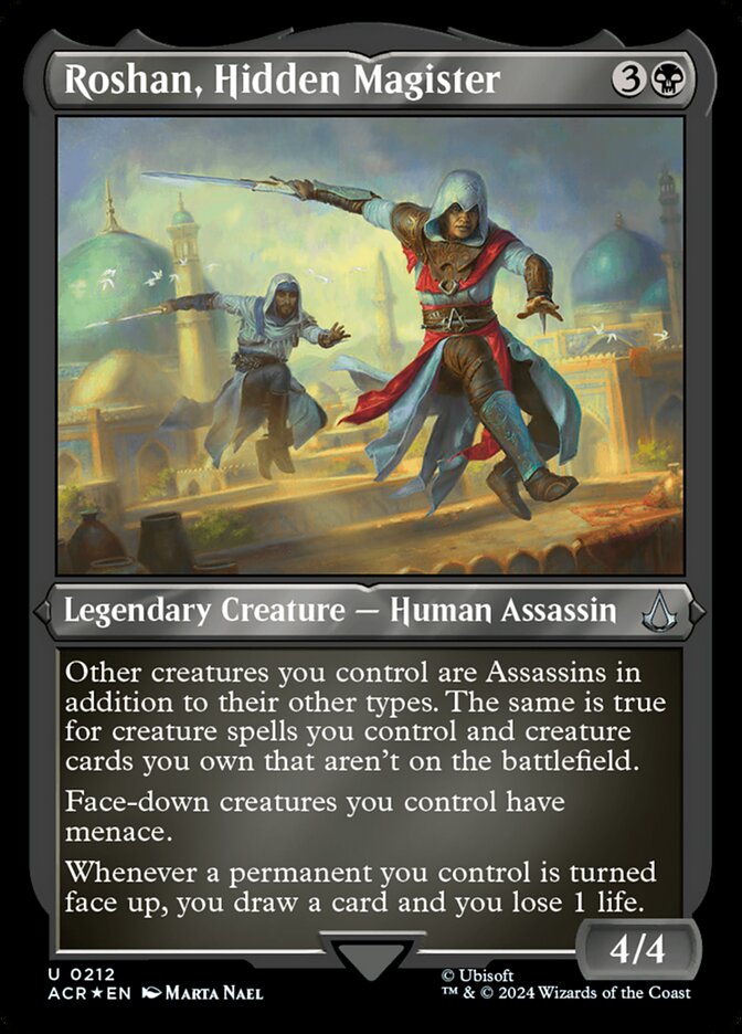 Roshan, Hidden Magister card front