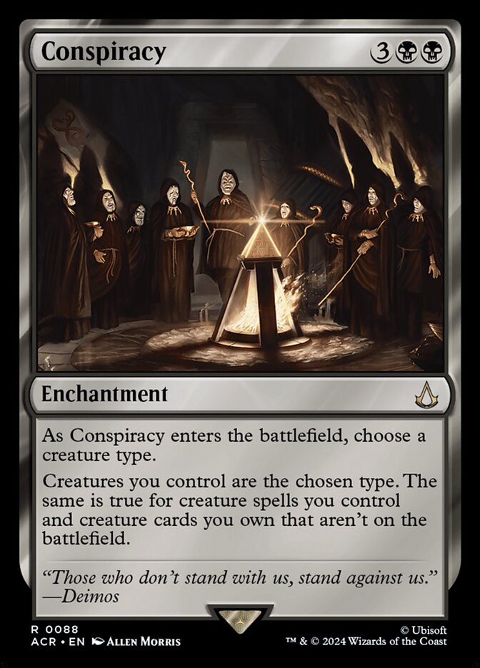 Conspiracy card front
