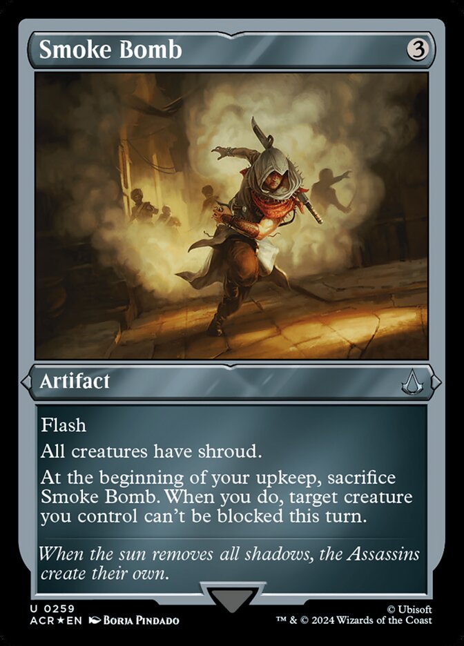 Smoke Bomb card front