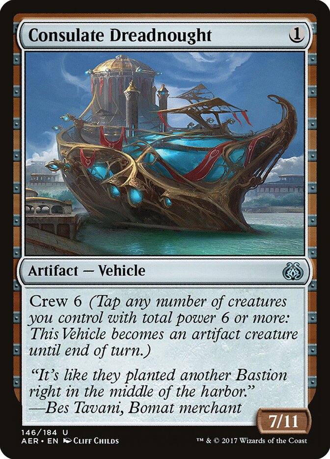 Consulate Dreadnought card front