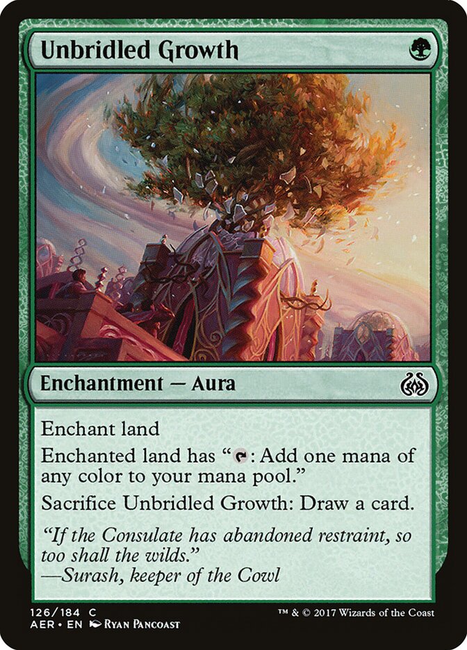 Unbridled Growth card front