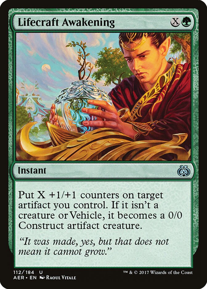 Lifecraft Awakening card front