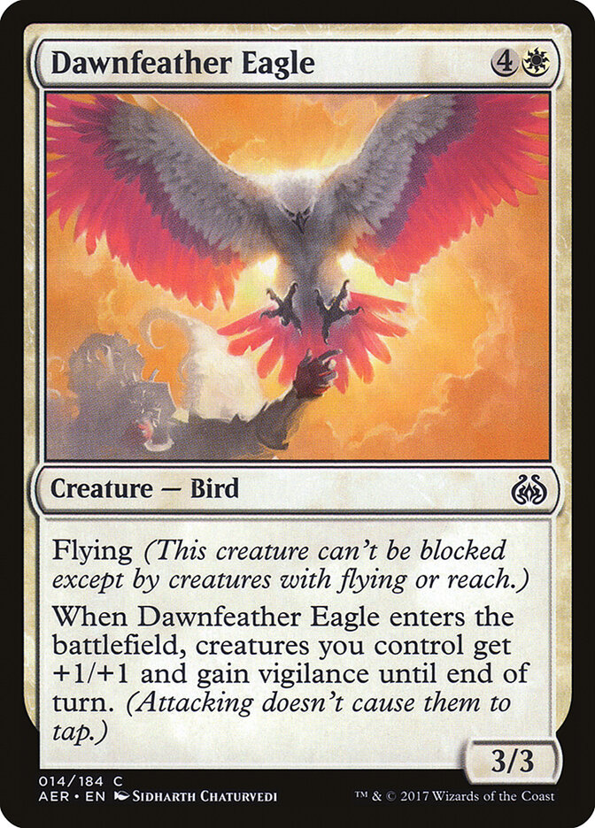 Dawnfeather Eagle card front