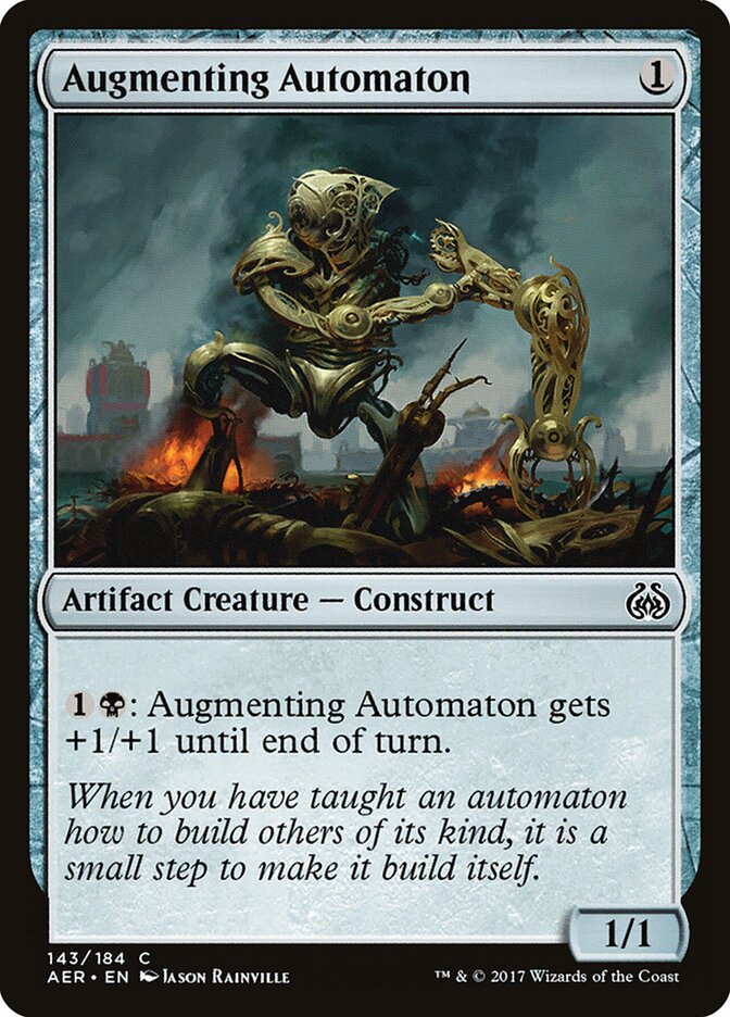 Augmenting Automaton card front