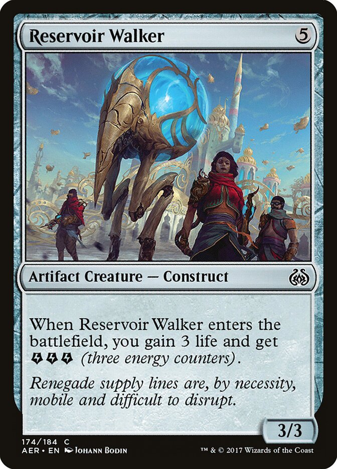 Reservoir Walker card front