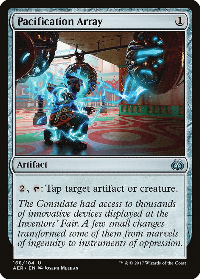 Pacification Array card front