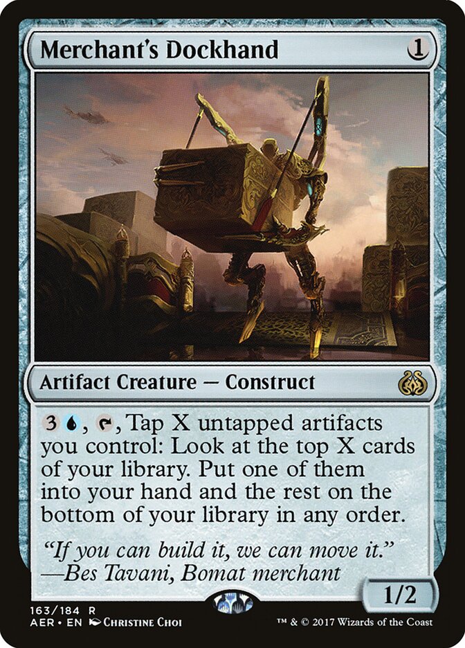 Merchant's Dockhand card front