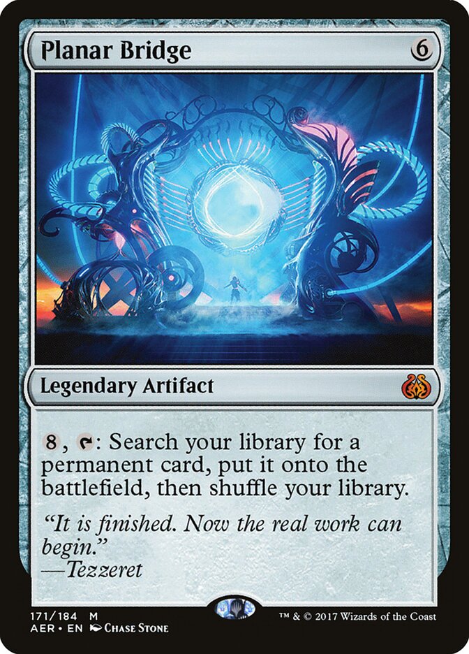 Planar Bridge card front
